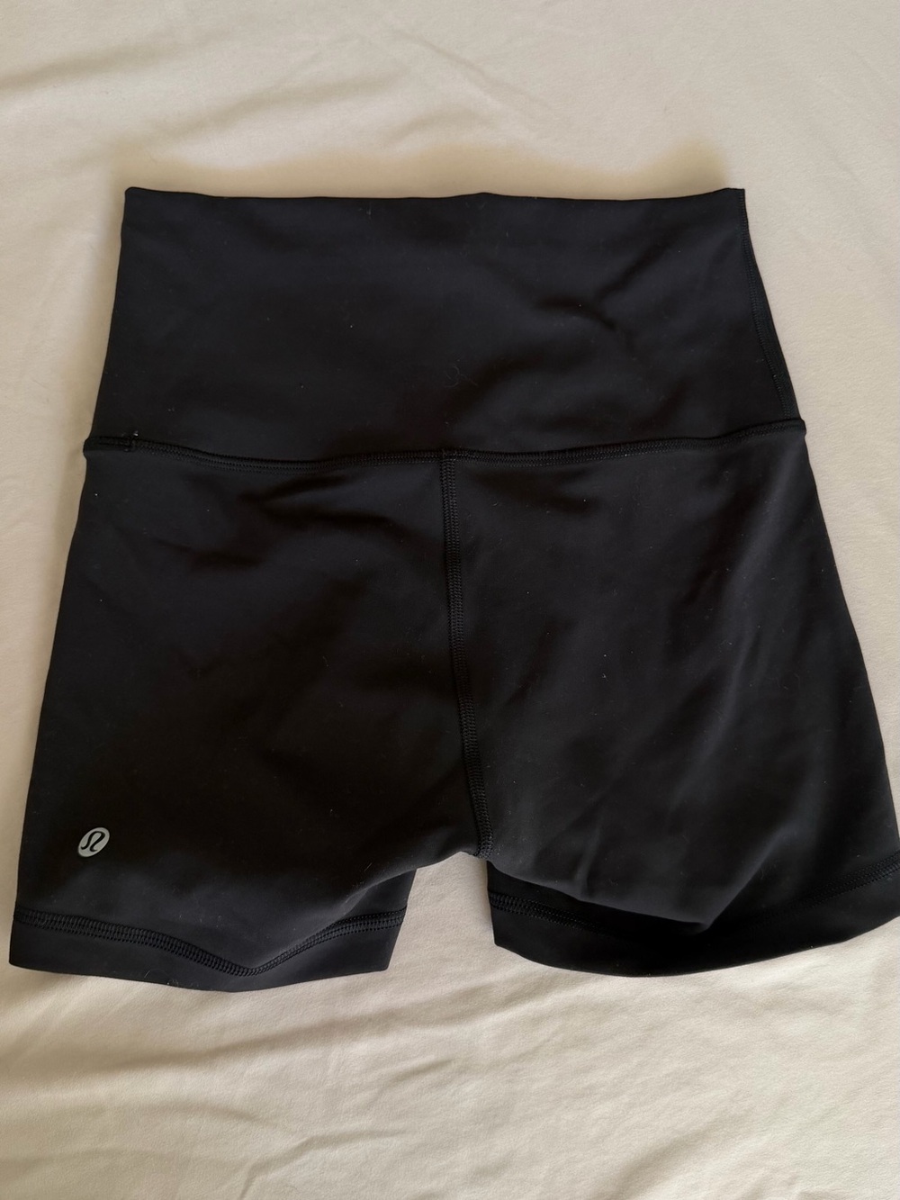 lululemon athletica Black High-Rise Bike Shorts